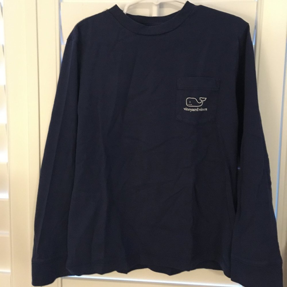 Boy's Vineyard Vines Christmas Pajama Shirt